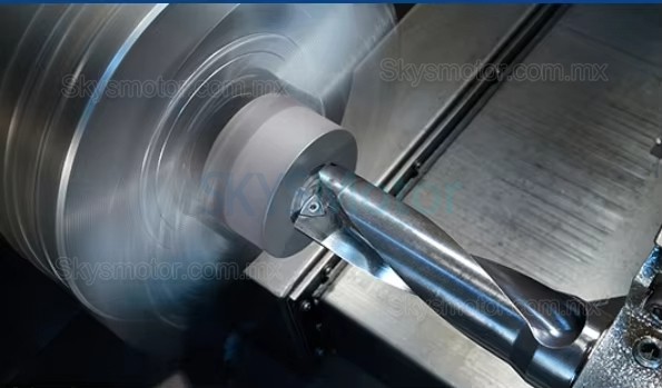 Motor de husillo ATC (cambio autom&aacute;tico de herramientas) refrigerado por aire de 4,5kW, 220V/380V, JGLF51-30-24Z/4.5, 3,6Nm, 24000rpm, ISO30